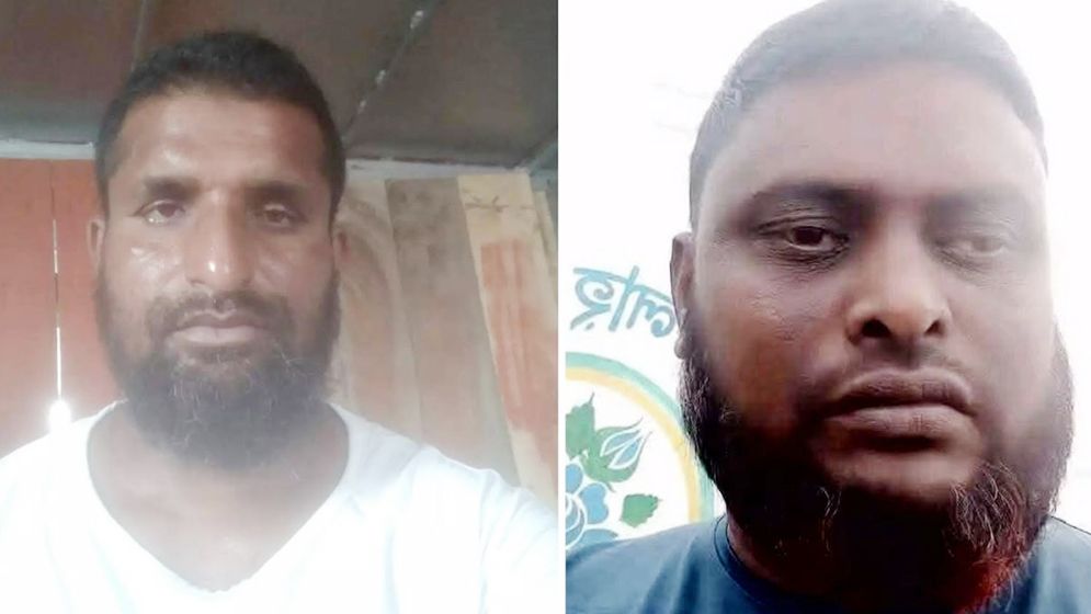 জাহাজে নিহত ২ জনের দাফন সম্পন্ন