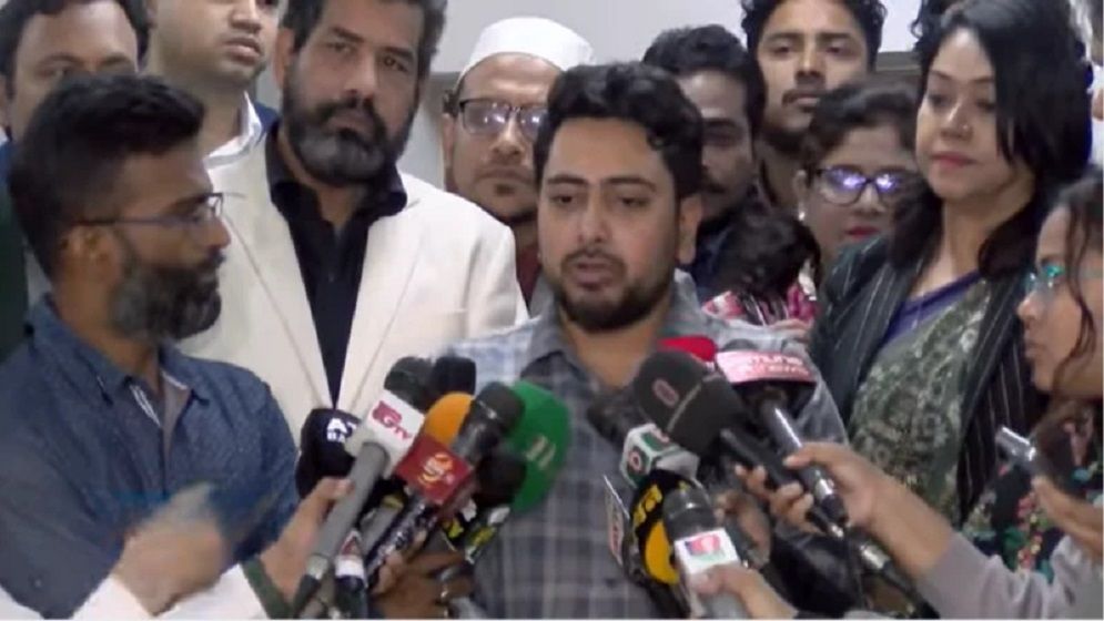 রাজনৈতিক দল গঠন বা পদত্যাগের ব্যাপারে এখনো সিদ্ধান্ত হয়নি: নাহিদ