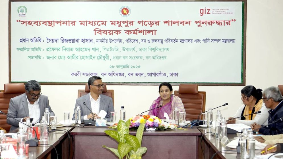 মার্চ থেকে টাঙ্গাইলের শালবন উদ্ধার কার্যক্রম শুরু : পরিবেশ উপদেষ্টা