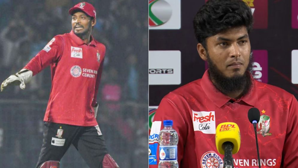 শান্তর উইকেটকিপিং প্রসঙ্গে যা বললেন রিশাদ