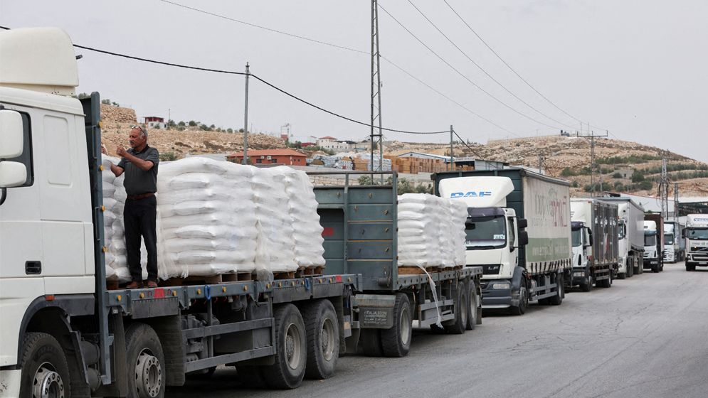 প্রতিদিন গাজায় ঢুকবে ৬০০ ট্রাক ত্রাণ