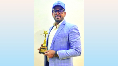 মিজানুর রহমান সোহেল পেলেন গ্লোবাল স্টার অ্যাওয়ার্ড