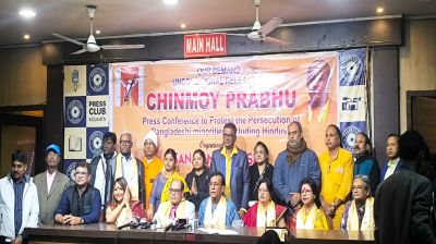 চিন্ময়ের মুক্তির জন্য আন্তর্জাতিক আদালতের দ্বারস্থ হবে সনাতনী সংসদ
