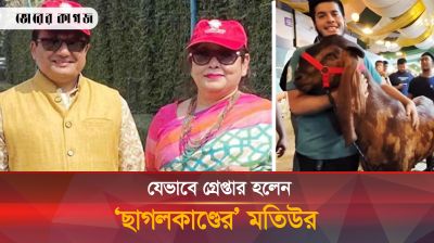 অবশেষে ছাগলকাণ্ডের আলোচিত সেই মতিউর স্ত্রীসহ গ্রেপ্তার