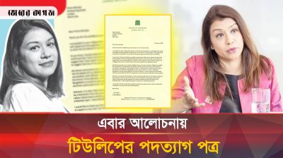 যা লেখা ছিলো টিউলিপের পদত্যাগ পত্রে, হুবহু তুলে ধরা হলো