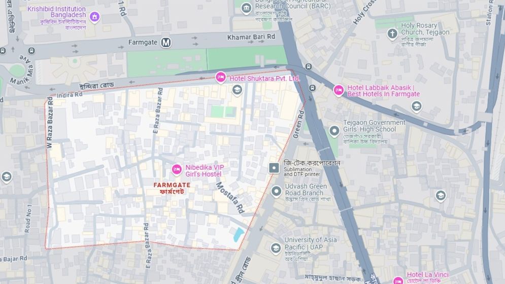 ফার্মগেটে বোমা সদৃশ বস্তু, ঘিরে রেখেছে পুলিশ