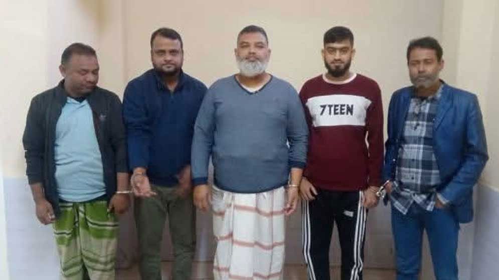 আওয়ামী লীগ ও সহযোগী সংগঠনের ৫ নেতা গ্রেপ্তার