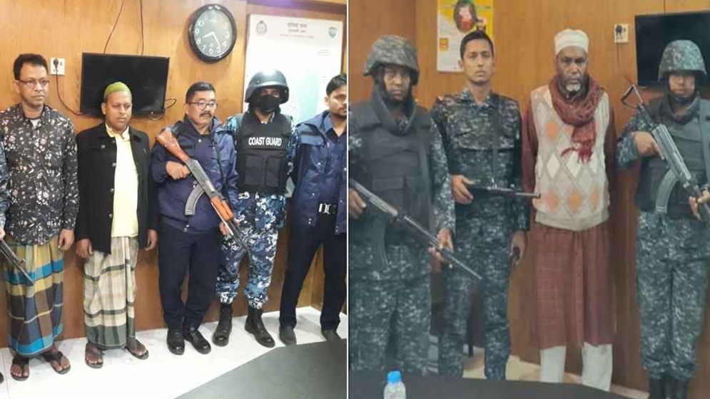 যৌথ বাহিনীর অভিযান: হাতিয়ায় ইউপি চেয়ারম্যানসহ ৪ আ.লীগ নেতা আটক