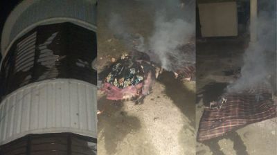 সাবেক সেনাপ্রধান ও আ. লীগ নেতার বাড়িতে হামলা-অগ্নিসংযোগ