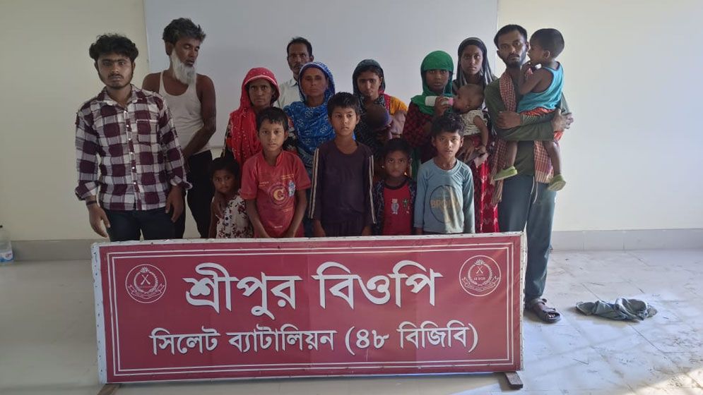 সিলেট ও সুনামগঞ্জ সীমান্ত দিয়ে ৭০ জনকে পুশ-ইন বিএসএফের