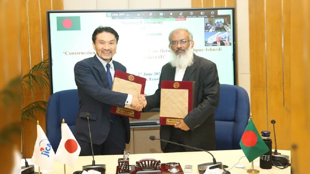 বাংলাদেশ ও জাপানের মধ্যে ৬৩০ মিলিয়ন মার্কিন ডলারের ঋণ চুক্তি সই