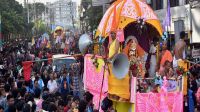 রথযাত্রায় জগন্নাথের মানবসঙ্গী লক্ষাধিক