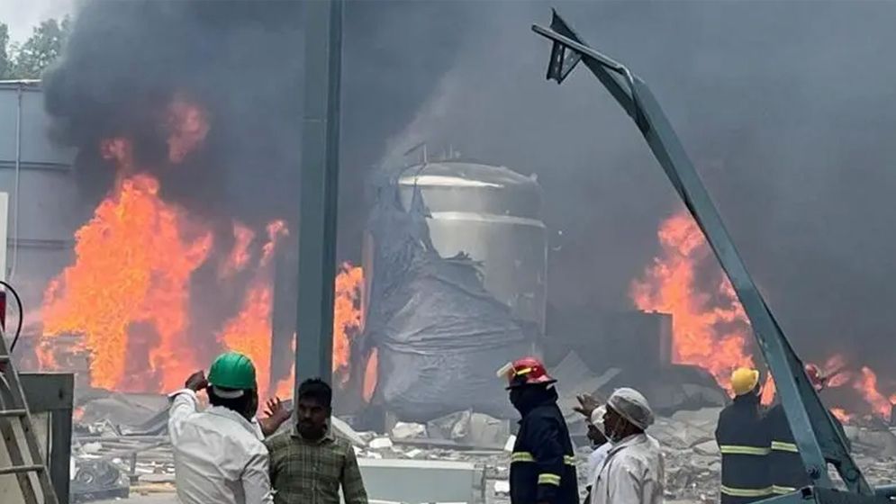 ভারতে রাসায়নিক কারখানায় ভয়াবহ বিস্ফোরণ, নিহত ৩৪