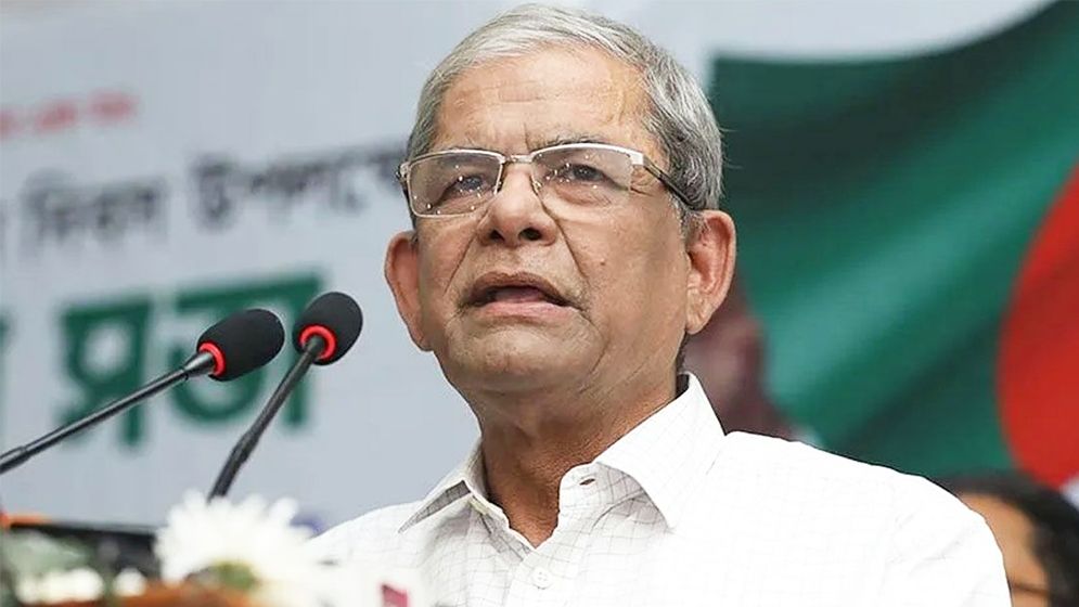 শুধু হাসিনা নয়, আ.লীগেরও বিচার হওয়া উচিত: মির্জা ফখরুল