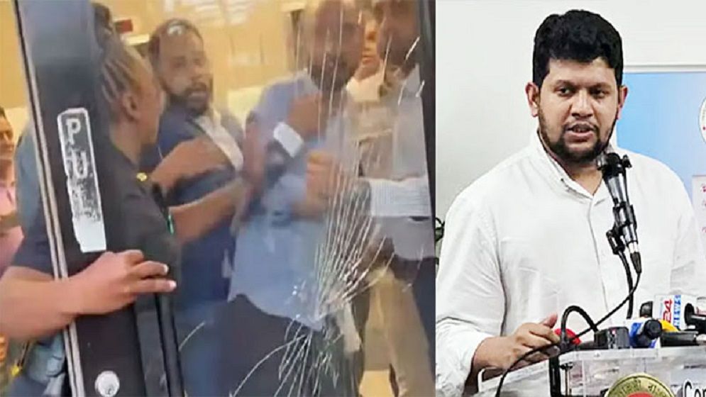 নিউইয়র্কে তথ্য উপদেষ্টা মাহফুজ আলমকে হেনস্তার চেষ্টা, ডিম নিক্ষেপ