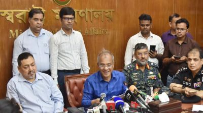 নির্বাচন সুষ্ঠু করতে আইনশৃঙ্খলা বাহিনীতে বড় নিয়োগ দেয়া হয়েছে: স্বরাষ্ট্র উপদেষ্টা