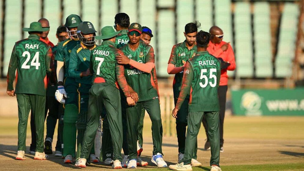 শক্তিশালী দক্ষিণ আফ্রিকাকে হারিয়ে চ্যাম্পিয়ন বাংলাদেশ