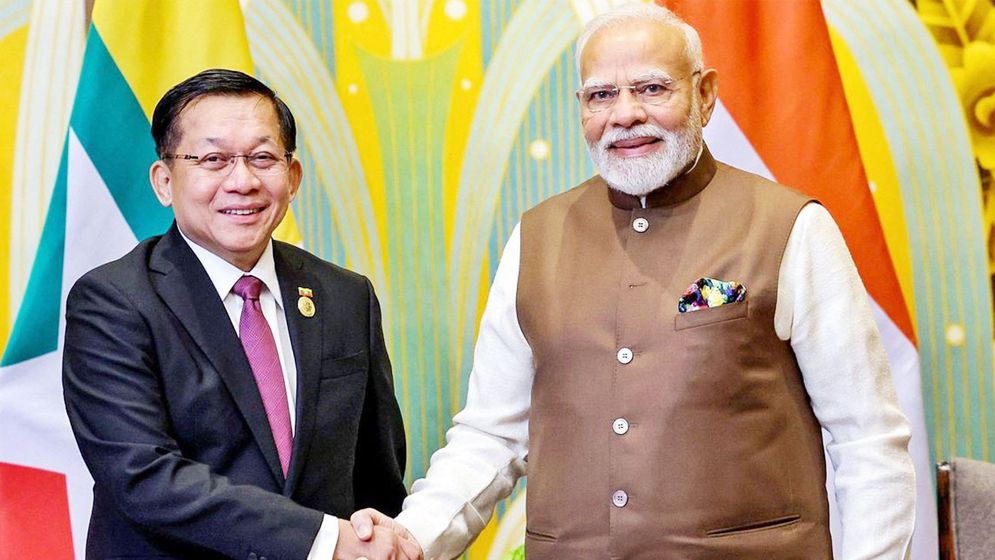 মিয়ানমারের নির্বাচনে সহযোগিতার আশ্বাস মোদির