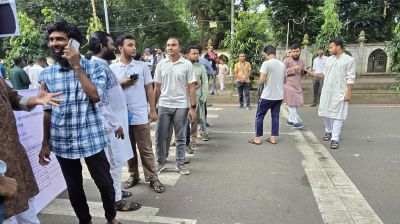 ডাকসু ও হল সংসদ নির্বাচনে ভোটগ্রহণ শুরু