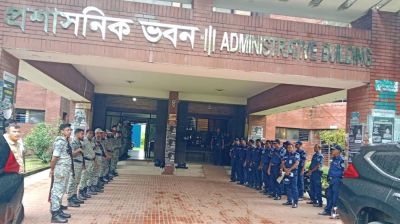 জাকসু নির্বাচন ঘিরে চার স্তরের নিরাপত্তা, মোতায়েন ১৫৩৪ পুলিশ