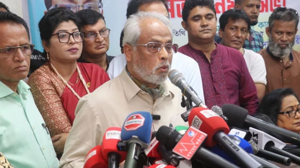 সরকারি ও আধা-সরকারি দলের মধ্যেই নির্বাচন হচ্ছে: জিএম কাদের