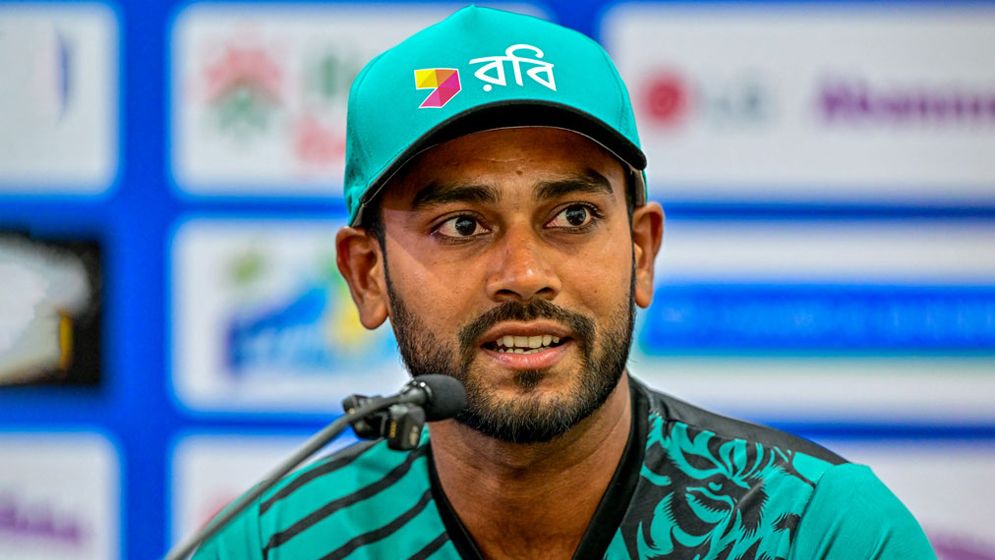 আফগানদের বিপক্ষে সিরিজ হার, ব্যাটারদের দায় দিলেন মিরাজ