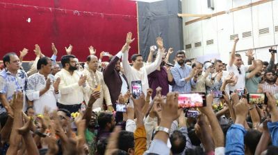 ঢাকা-১৩ আসনে বিএনপি সমর্থিত জোটের প্রার্থী ববি হাজ্জাজ