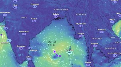 ধেয়ে আসছে ঘূর্ণিঝড় ‘মন্থা’, আঘাত হানতে পারে যেসব অঞ্চলে