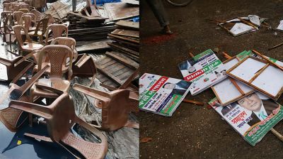 কাকরাইলে জাতীয় পার্টির সমাবেশে পুলিশের বাধা, কর্মসূচি পণ্ড 