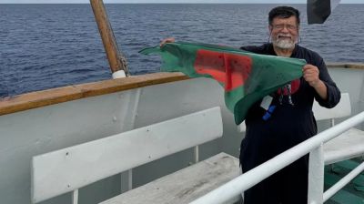 ফ্রিডম ফ্লোটিলার সব নৌযান একসঙ্গে গাজার পথে এগোচ্ছে