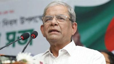 অন্তর্বর্তী সরকারকে তত্ত্বাবধায়কের ভূমিকায় যেতে হবে: মির্জা ফখরুল