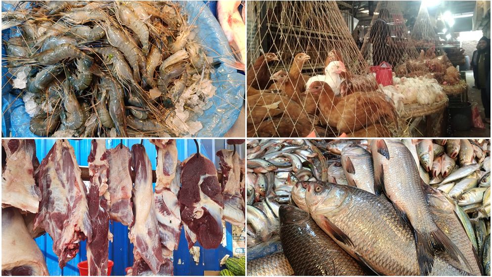 উচ্চমূল্যে ‘স্থিতিশীল’ মাছ, গরু-খাসির মাংসও অধরা