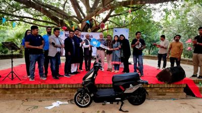 সাংবাদিকদের বিশেষ ছাড়ে ইলেকট্রিক-বাইক দিচ্ছে ন্যামস মোটরস