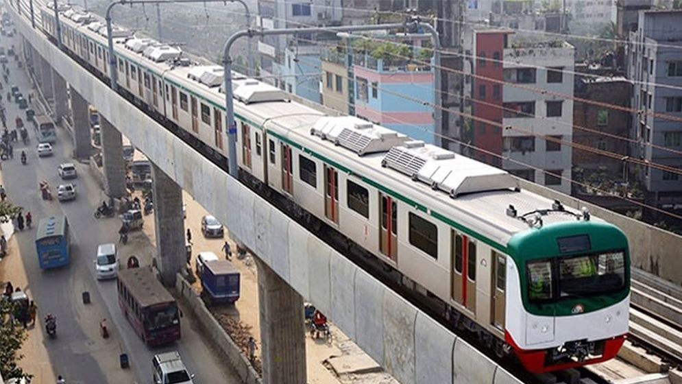 শুক্রবার থেকে মেট্রোরেলের যাত্রী সেবা বন্ধের ঘোষণা