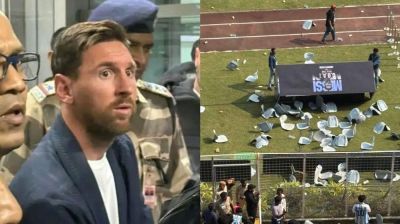 কলকাতায় মেসির অনুষ্ঠান ঘিরে চরম বিশৃঙ্খলা, নিরাপত্তা নিয়ে প্রশ্ন