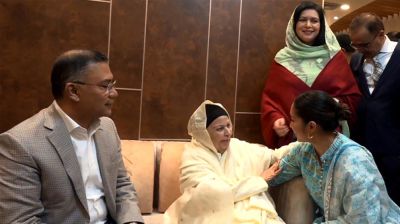 গুলশানের ১৯৬ নম্বর বাড়িতে পৌঁছেছেন জুবাইদা ও জাইমা