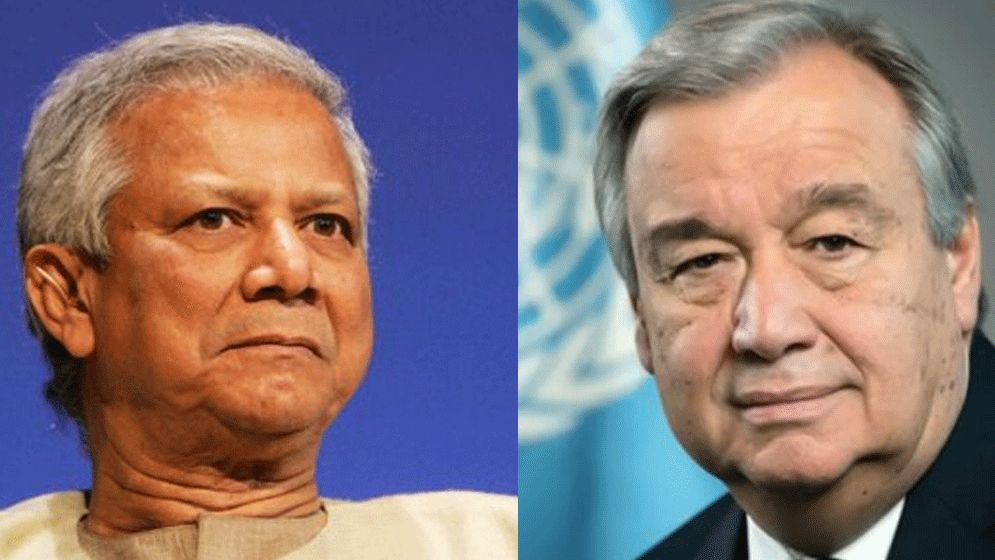 শান্তিরক্ষীদের প্রাণহানি: প্রধান উপদেষ্টাকে জাতিসংঘ মহাসচিবের ফোন