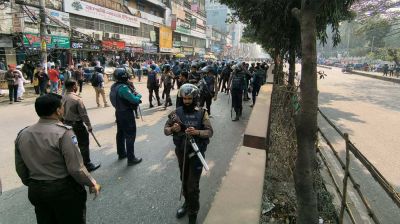 ঢাকা কলেজ–আইডিয়াল কলেজ শিক্ষার্থীদের ফের সংঘর্ষ