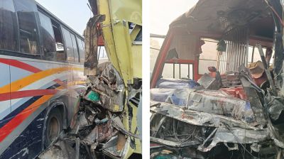 সিলেটে দুই বাসের সংঘর্ষে নিহত ২