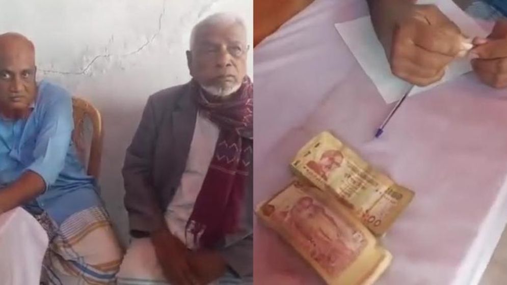 ভোট ক্রয়ের সময় টাকাসহ ধরা পড়ল ২ বিএনপি নেতা