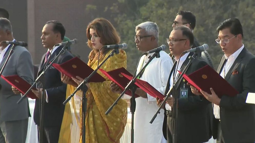 শপথ নিলেন ২৪ প্রতিমন্ত্রী