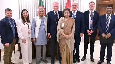 প্রধান উপদেষ্টা-আইআরআই দলের সাক্ষাৎ