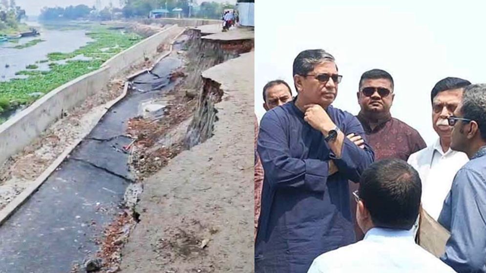 সড়কের অবস্থা দেখে পিডি-ইঞ্জিনিয়ারকে বরখাস্ত করলেন প্রতিমন্ত্রী