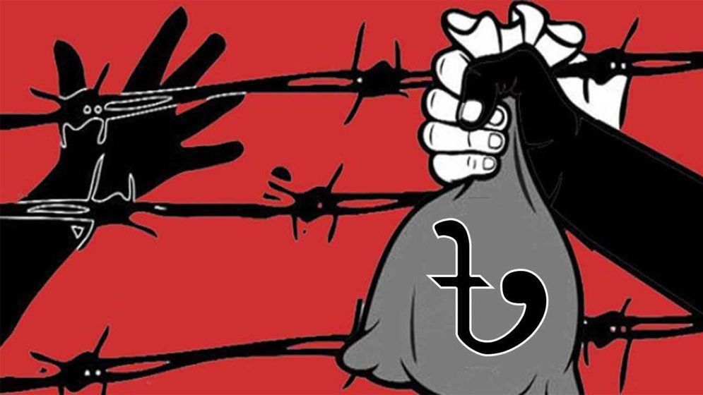 বাংলাদেশ থেকে ১০ বছরে ৬৮৩০ কোটি ডলার পাচার