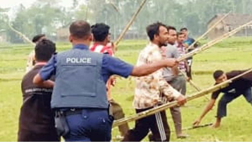 নবীগঞ্জে দুই গ্রামবাসীর সংঘর্ষ, ২৫ জন আহত