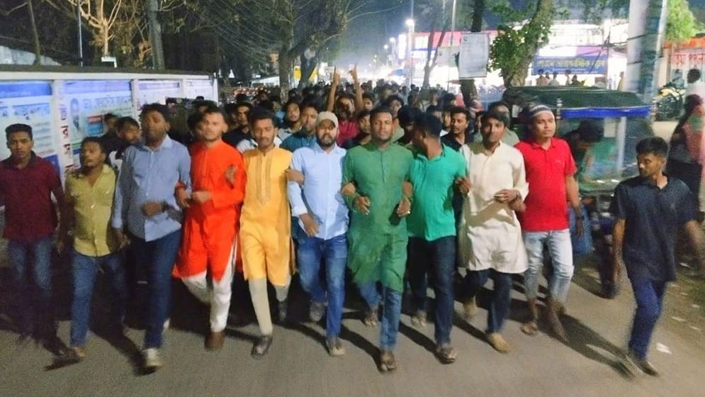 এনসিপি-বিএনপির ক্ষোভ মিছিলে সংঘর্ষ