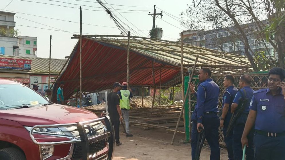 মুরাদনগরে জেলা পরিষদের কোটি টাকার জমি দখলমুক্ত  