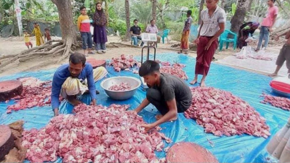 চাটমোহরে রোজার ঈদে জনপ্রিয় গোস্ত সমিতি