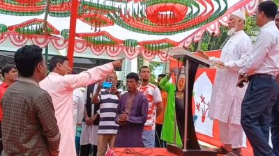 চাঁপাইনবাবগঞ্জে মুক্তিযোদ্ধাদের সংবর্ধনা অনুষ্ঠান পণ্ড