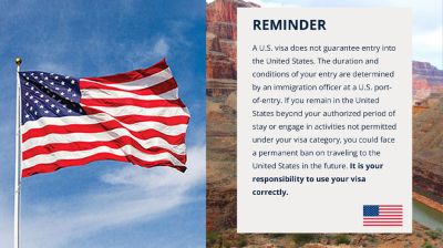 ‘ভিসা পেলেই আমেরিকায় প্রবেশ নিশ্চিত নয়’